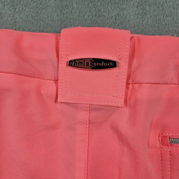 Jamie Sadock Golf Skirt Womens Size 12 Neon Hot Pink Fluorescent Sporty Preppy - Picture 6 of 9